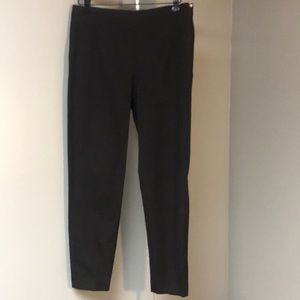 J Crew Black Side Zip Pants